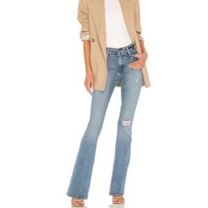 Frame Denim Blue Flare Jeans